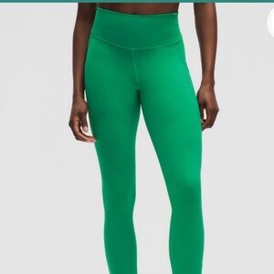 lululemon fast and free 25” | Raceway Green